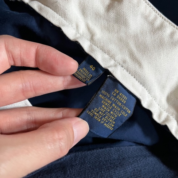 Polo Ralph Lauren Utility Classic Fit Cargo Shorts - Men's Size 40 - Blue - Picture 5 of 11